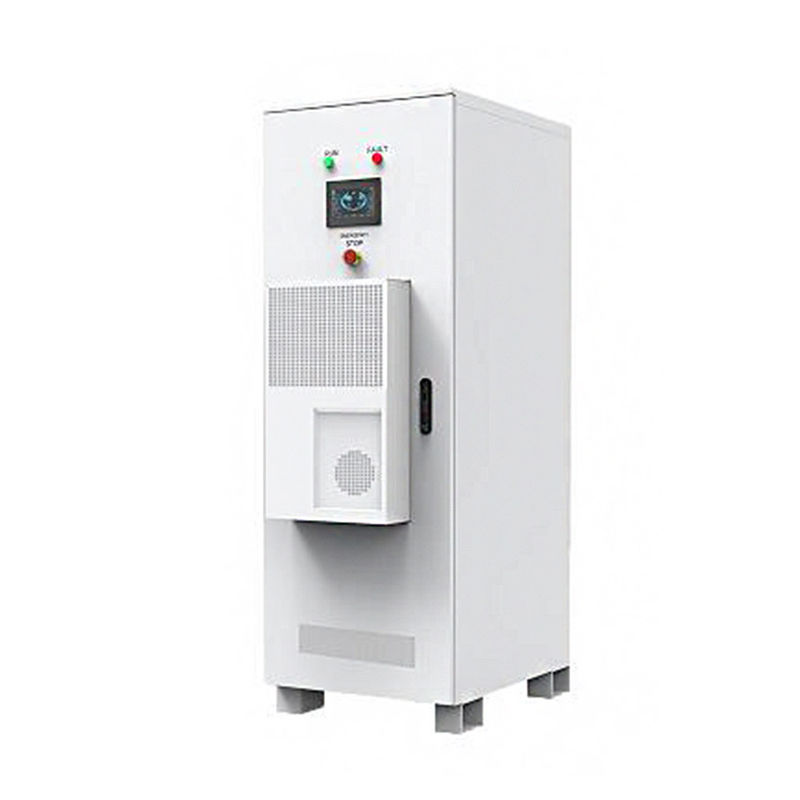 IP54 Semua Dalam Satu Lemari Penyimpanan Baterai Lithium Luar 100ah 30kw Terintegrasi