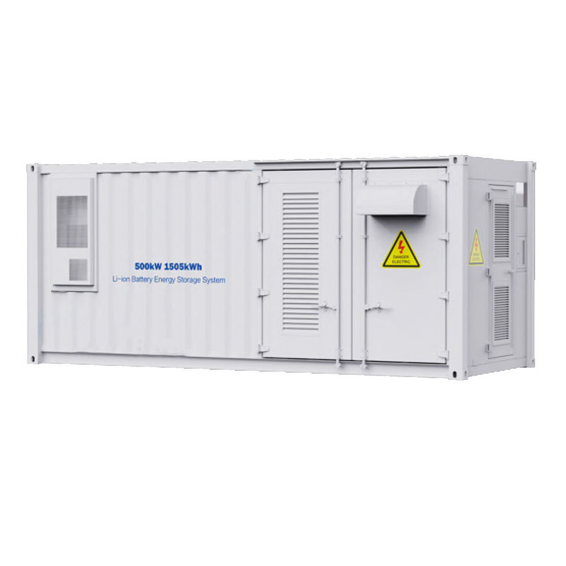 500kW 1505kWh Wadah Penyimpanan Energi Baterai 280ah Semua Dalam Satu Kotak Penyimpanan Energi Luar Ruangan
