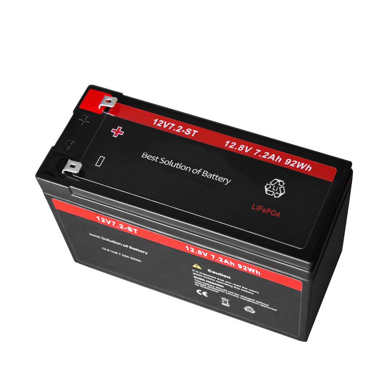7.2ah 12v Lifepo4 Deep Cycle Battery OEM ODM Baterai Lithium Iron Phosphate yang dapat diisi ulang