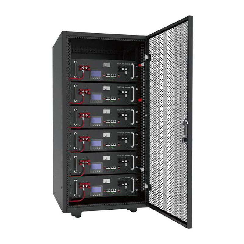Sistem Penyimpanan Energi Khusus Baterai 3kwh 10kwh 20Kwh 51.2V LiFePO4 Rack Untuk Penyimpanan Energi Rumah