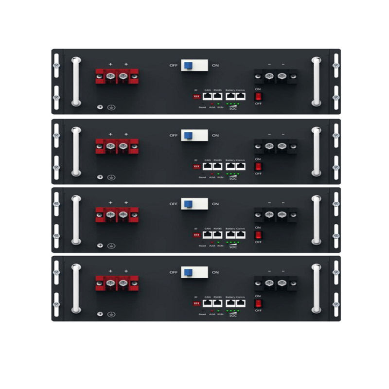 Server Rack Battery Lifepo4 20Kwh 51.2V 400Ah Sistem Penyimpanan Energi Lithium Ion LiFePO4