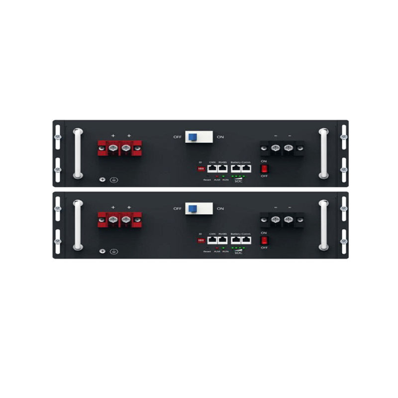 Rack Mount Solar Battery 10Kwh 51.2V 200Ah LiFePO4 Baterai Lithium Ion Untuk Generator Gas