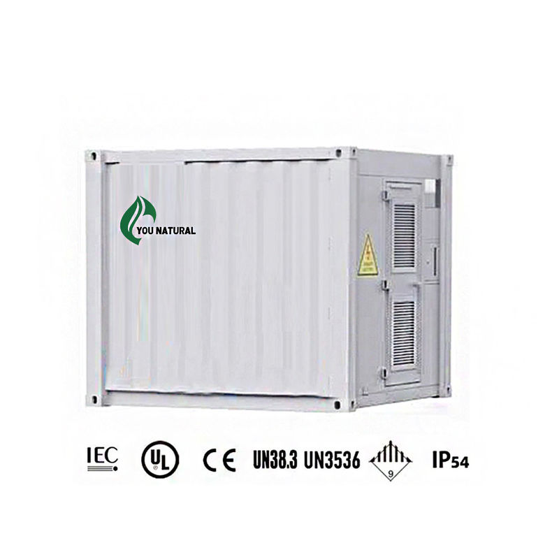 Semua Dalam Satu Wadah Sistem Penyimpanan Energi ESS 5ft 100kw 243kwh Baterai Lithium Ion Phosphate