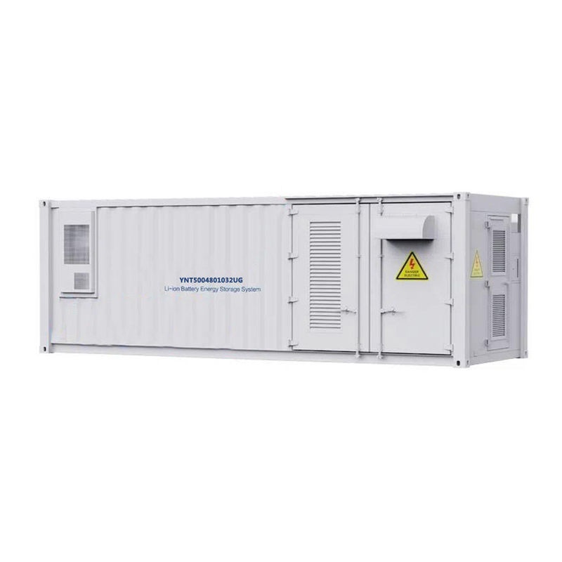 UL 20ft Container ESS Solutions Sistem Penyimpanan Energi Kontainer 51.2v 500kw LiFePo4 Battery Energy Grid