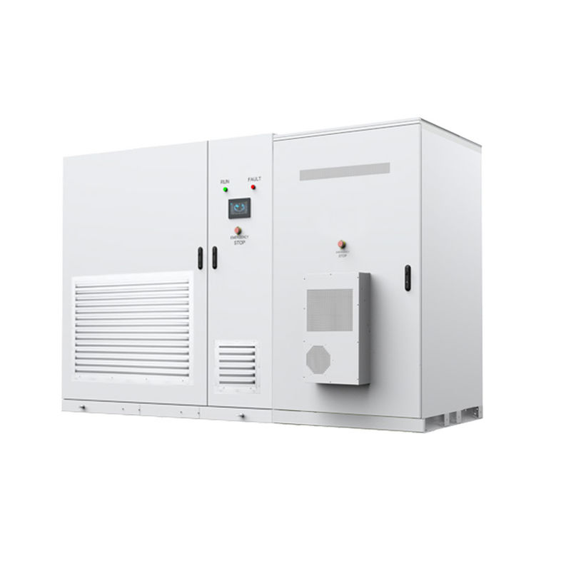 Kabinet Penyimpanan Energi 125kW 215kWh Baterai Litium-Ion Fosfat IP54 Kabinet Baterai Luar Ruangan