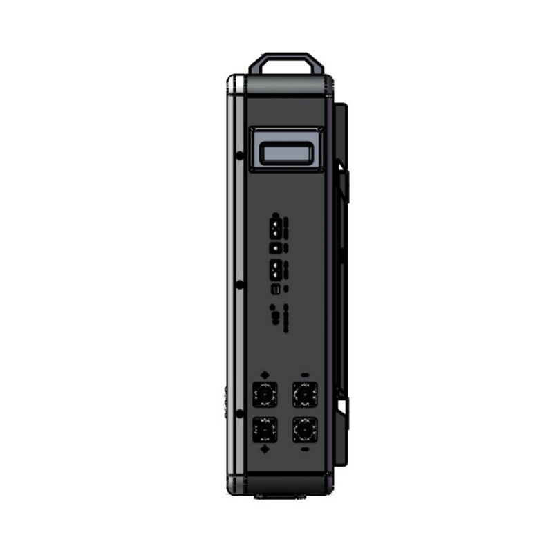 2560wh Wall Mounted Solar Battery 25.6v 100ah Baterai Lithium Penyimpanan Energi Fotovolta
