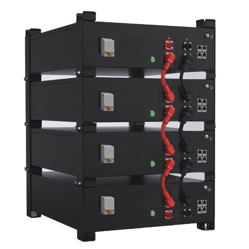 20480Wh 51.2V Lifepo4 Server Rack Battery 400ah Baterai Lithium Ion Untuk Penyimpanan Energi Surya