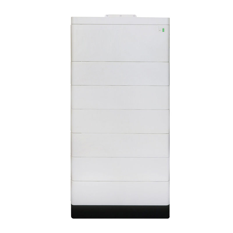 Sistem Baterai Stackable 5120Wh Tegangan Tinggi 51.2V 50Ah Sistem Penyimpanan Baterai Energi Surya