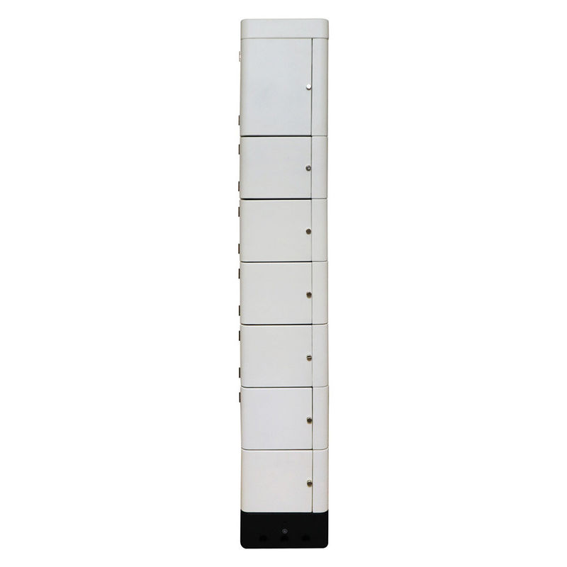 Sistem Baterai Stackable 5120Wh Tegangan Tinggi 51.2V 50Ah Sistem Penyimpanan Baterai Energi Surya