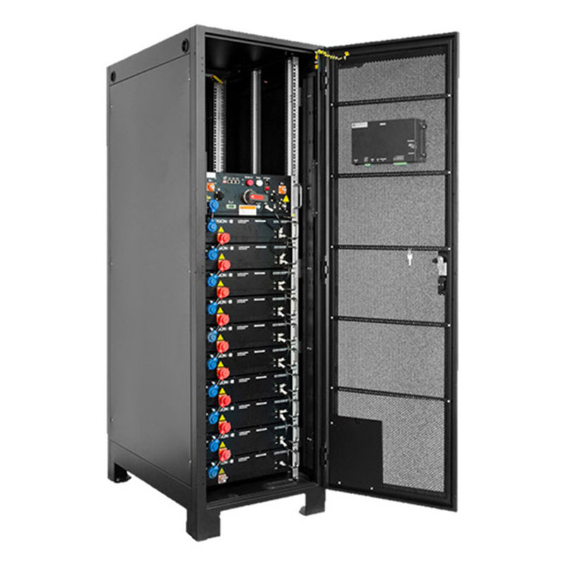 5.52KWH Modular UPS Baterai Lithium 204V 27AH Mendukung Fungsi Tidur Dan Bangun