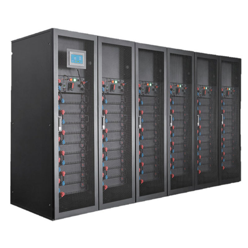 44.2 KWH Baterai Cadangan Lithium Ion 204.8V 108AH Lifepo4 Untuk UPS Dengan Layar LCD 7 inci
