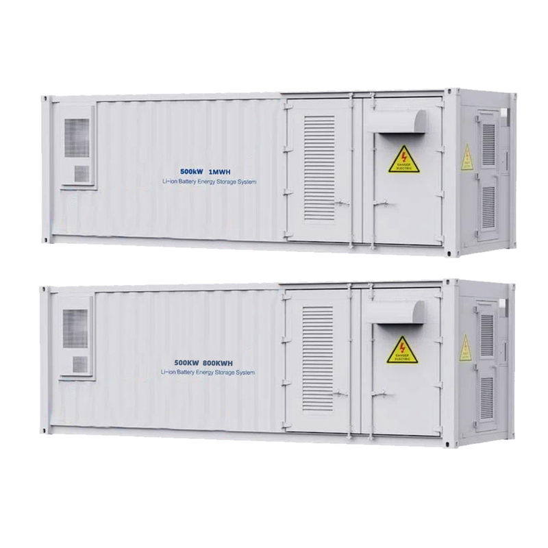 20ft Energy Storage Solutions ESS 500kW / 1000kWh Baterai Container Sistem penyimpanan energi