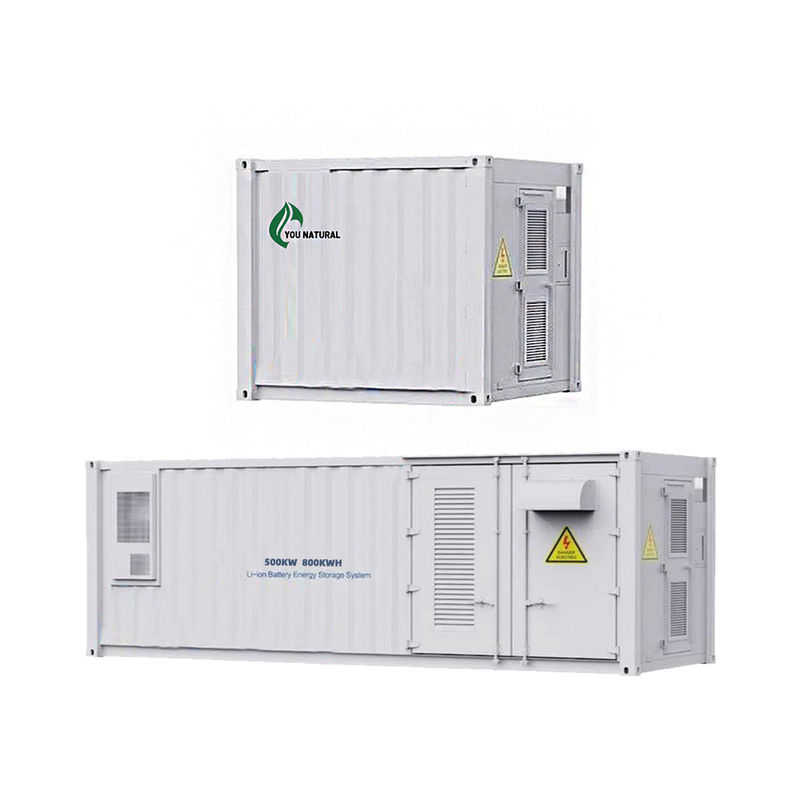 500kW 811.2kWh All In One Outdoor Energy Storage System 100kW 243kWh Baterai penyimpanan energi