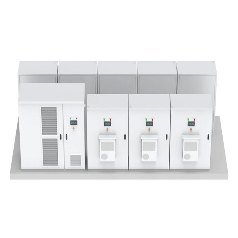 768V 500kW Skalable Outdoor Energy Storage Cabinet 62.5KW*8 Baterai Lithium