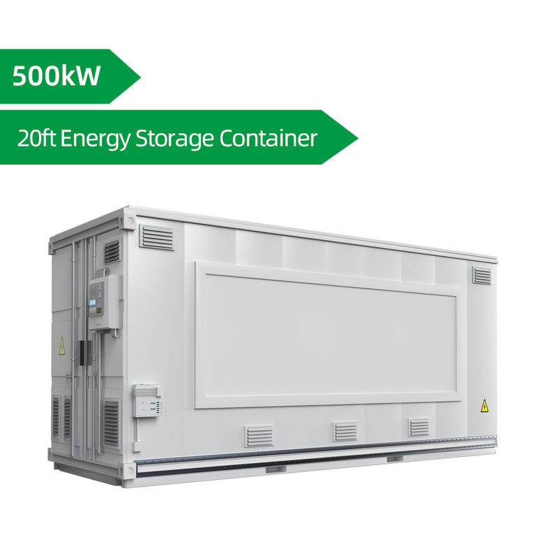 20ft Energy Storage System Container 1MWh Lithium Ion Battery Untuk Aplikasi Rumah