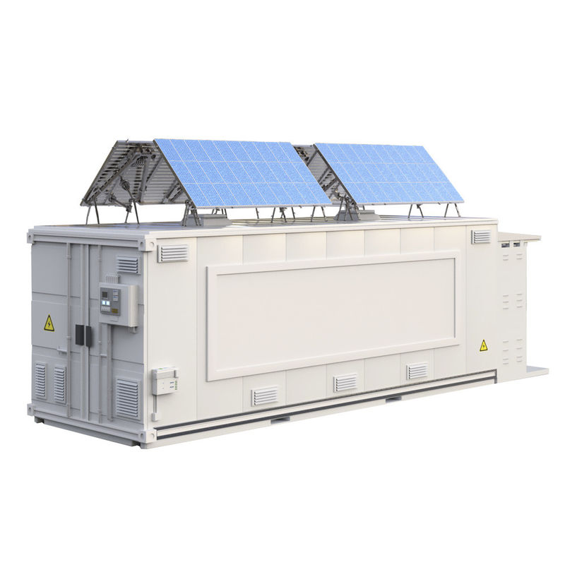 Kontrol Akses Kontainer penyimpanan energi 6058*2400*2900 20ft Dan AC Pola 3W N PE