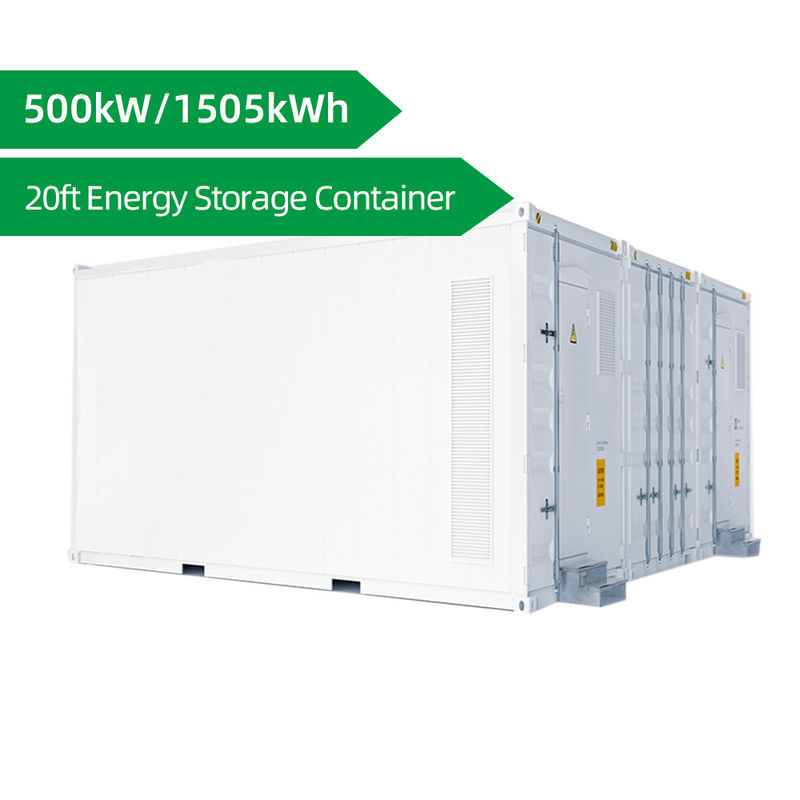 Portable High Capacity Energy Storage Container 20ft Ess Energy Storage System Untuk Industri