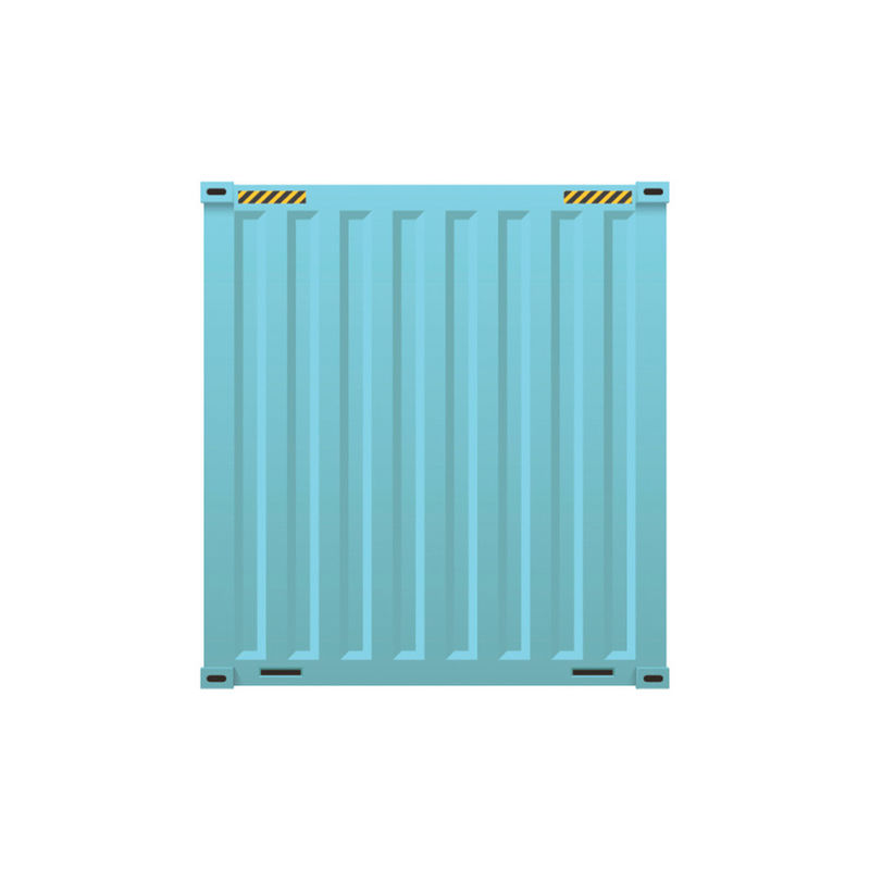 Sistem penyimpanan energi darurat 5ft 100kW/243kWh Bisnis 340Ah Sistem penyimpanan energi mikro