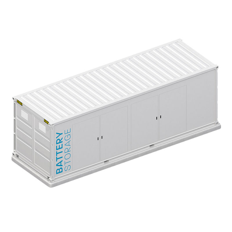 Bess Solar Lifepo4 Baterai 215 Kwh Hybrid Grid Sistem penyimpanan energi kontainer komersial industri