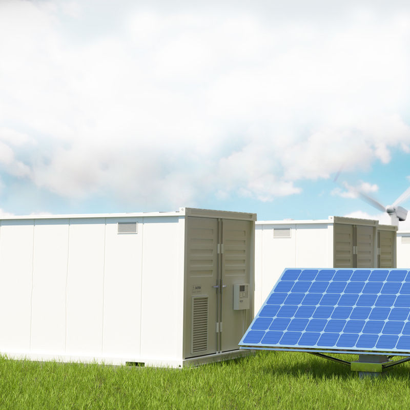 Kontainer penyimpanan energi surya skala besar komersial dan industri 500kwh Kontainer baterai ESS