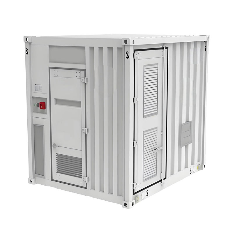Sistem Energi Surya Baterai Lithium 250kwh Dengan Daya Input Output 100kw Outdoor Container Bess Industri Energi Penyimpanan