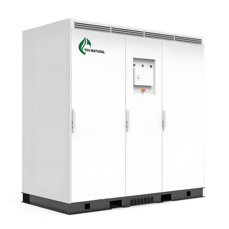 Kabinet penyimpanan luar pabrik untuk baterai 1000kWh Ess Kabinet luar 200kW Industri penyimpanan energi komersial