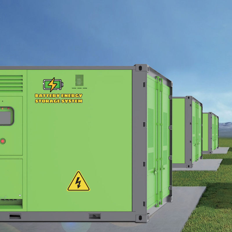 Generator Diesel dan Lithium Battery Energy Storage System All in One Outdoor Battery Cabinet