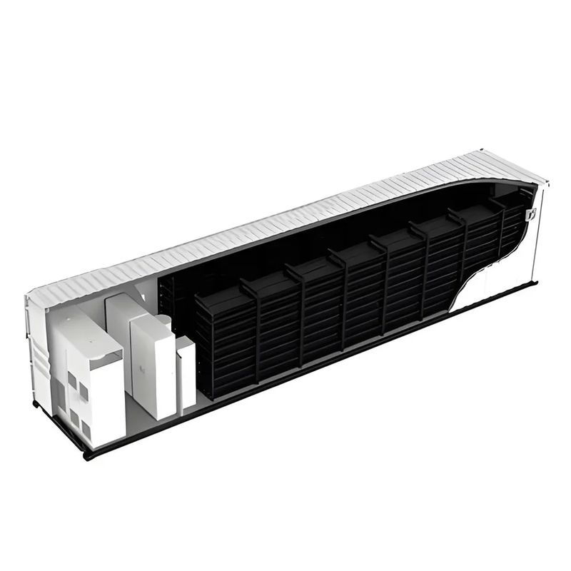 75t Berat Paket Level LFP Sistem penyimpanan energi 960-1401.6V IP54