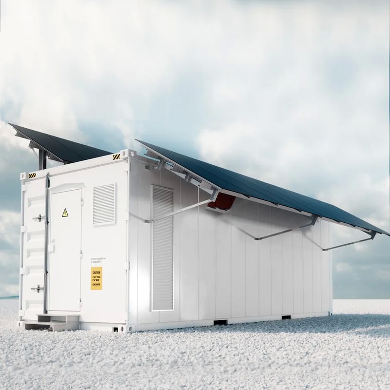 Kapasitas Kontainer penyimpanan energi 6900kWh Baterai 18*4P384S Konfigurasi Untuk Solusi Daya Industri