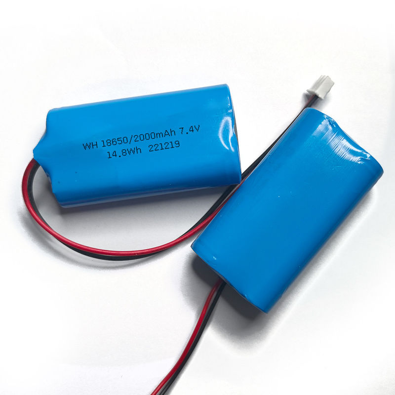 Long-lasting 18650 Lithium-Ion Rechargeable Cell Dengan Tegangan Nominal 3.7V-11.1V 2S 3S 800mah 2000mah 3000mah