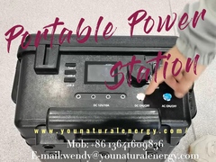 Stasiun listrik portabel yang dapat diisi ulang 3000w Stasiun listrik baterai cadangan hibrida Lifepo4